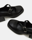 LISBON BLACK LEATHER