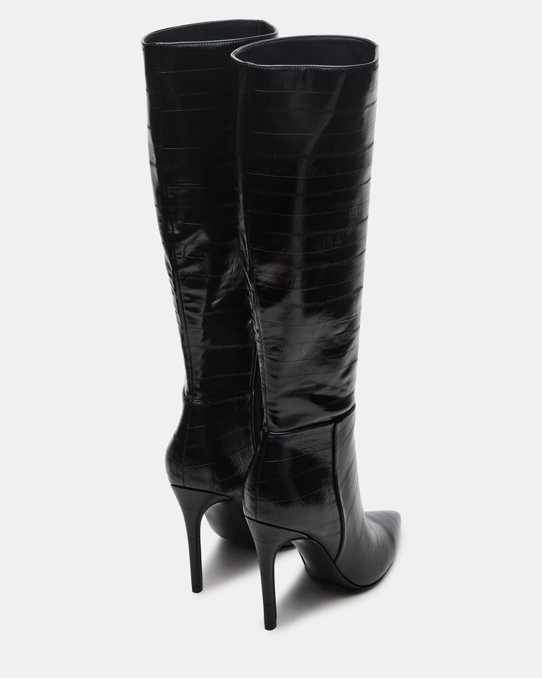 NITRO BLACK EEL WIDE CALF