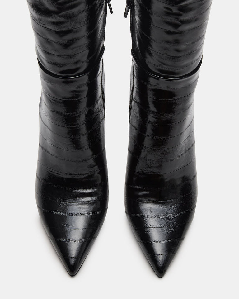 NITRO BLACK EEL WIDE CALF