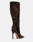 REVIVE BROWN MULTI WIDE CALF