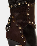 REVIVE BROWN MULTI WIDE CALF