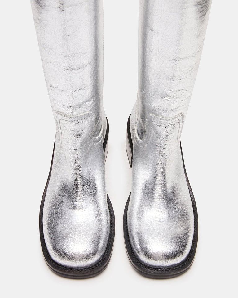 RIGGS SILVER LEATHER
