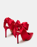 TEACUP RED SATIN