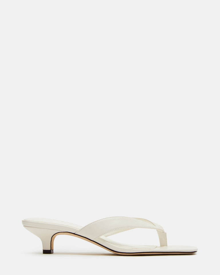 TRACIE WHITE LEATHER