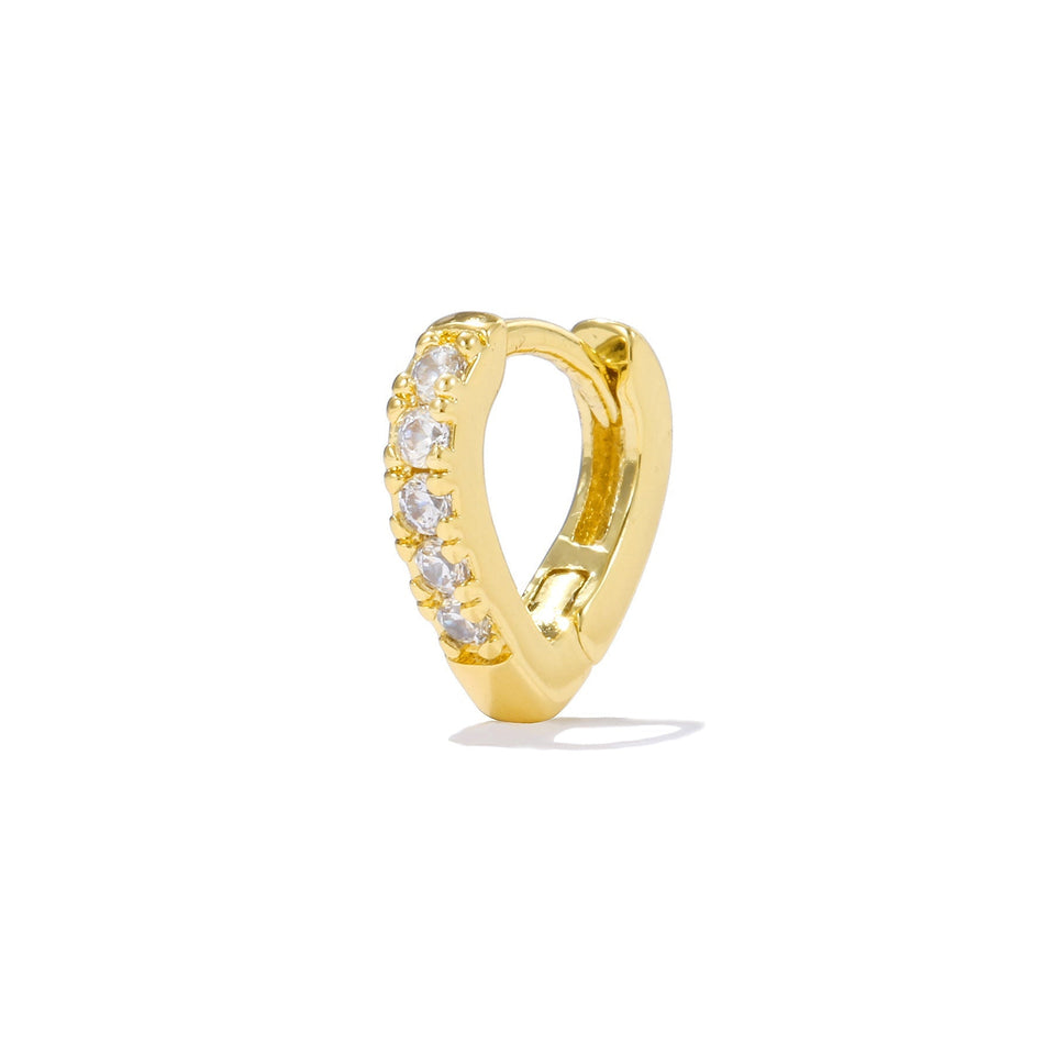Simple Temperament Summer Cool Love Ear Clip
